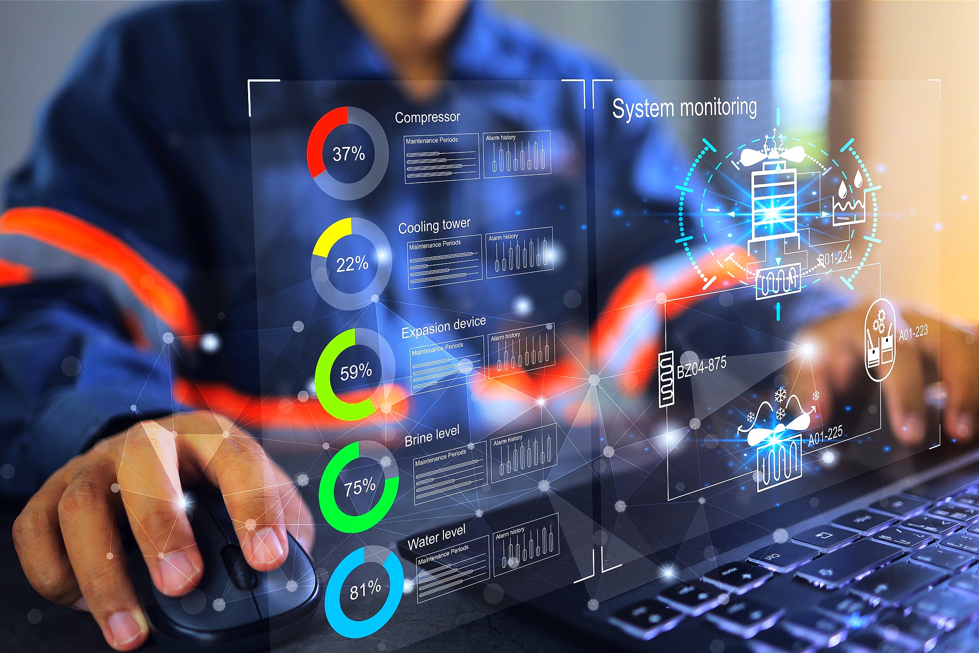 HVAC control systems for geothermal