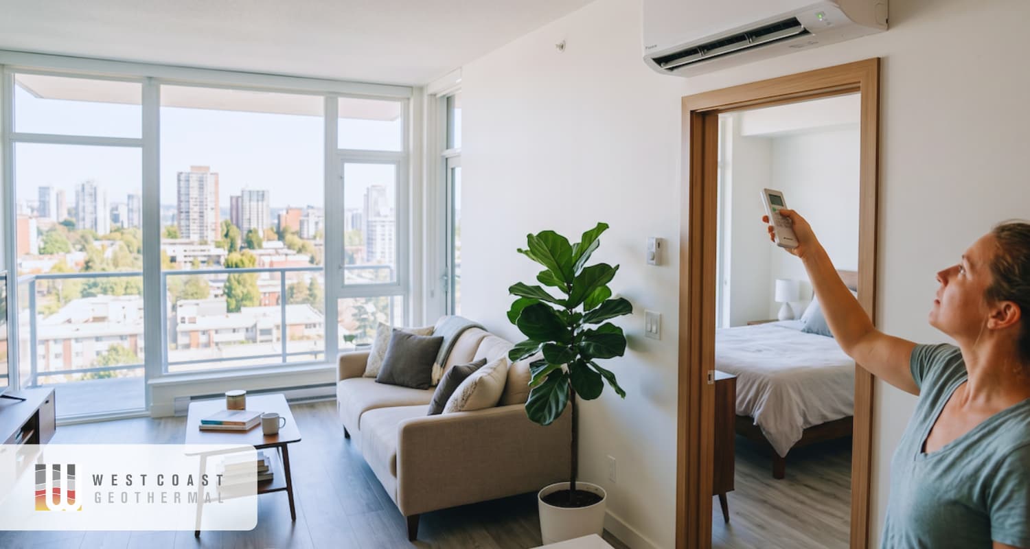 New Westminster Condo Heat Pump